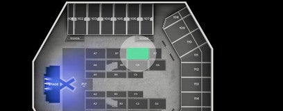 Seat view from Floor