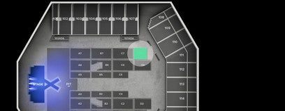 Seat view from Floor