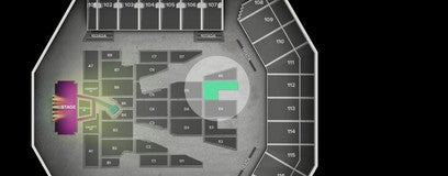 Seat view from Floor