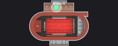 Seat view from Premium Reserved