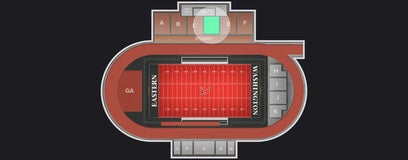 Seat view from Premium Reserved