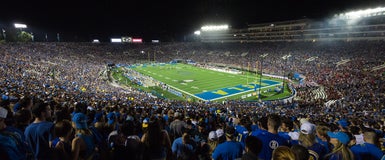Seat view from UCLA Students