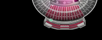 Seat view from Club