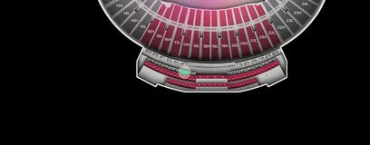 Seat view from Club