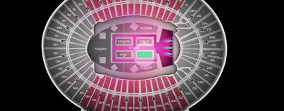 Seat view from CIRCLE