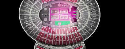 Seat view from FLOOR
