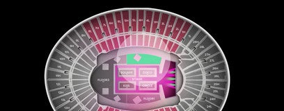 Seat view from FLOOR