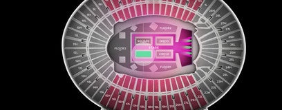 Seat view from KISS