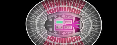 Seat view from SQUARE