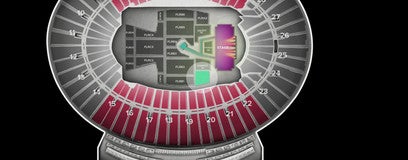 Seat view from Floor