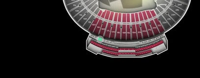 Seat view from Club