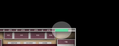 Seat view from Upper