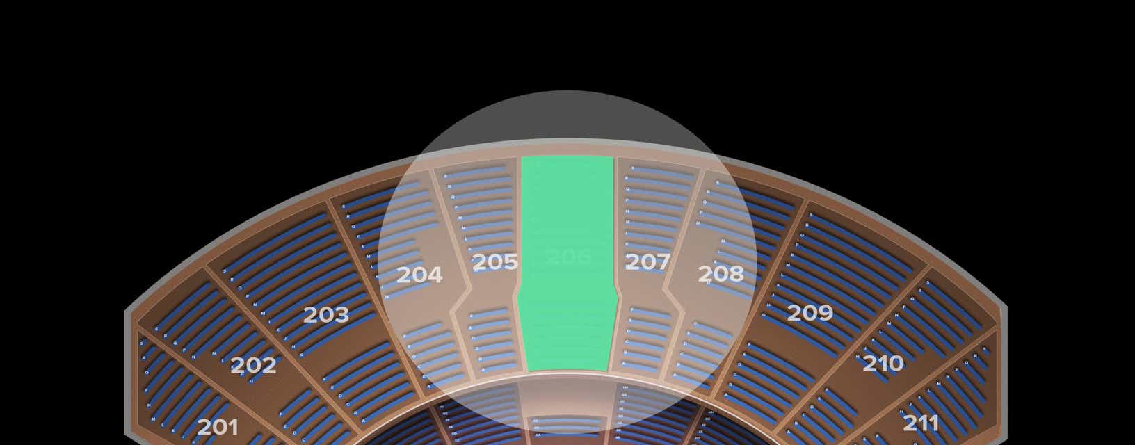 Seat view from Balcony