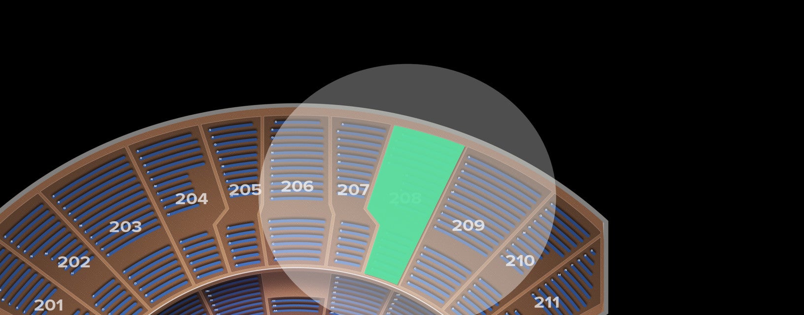 Seat view from Balcony