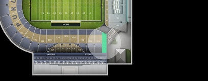 Seat view from General Admission