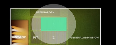 Seat view from Section