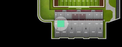 Seat view from General Seating