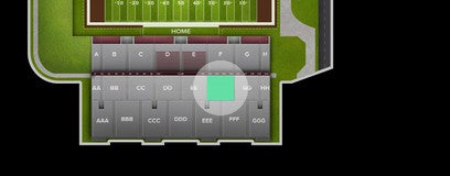 Seat view from General Seating