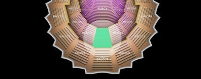Seat view from Mezzanine Center