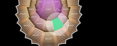 Seat view from Mezzanine Center