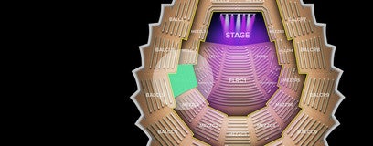 Seat view from Mezzanine Left