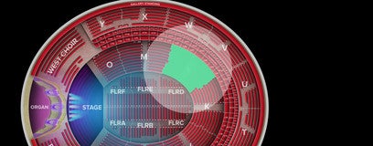 Seat view from Lower