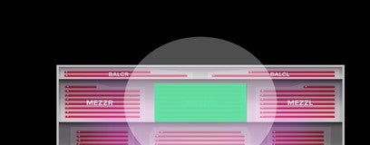 Seat view from Mezzanine