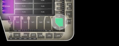 Seat view from Lower