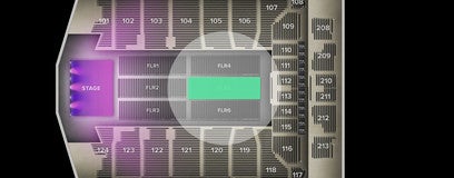 Seat view from Floor