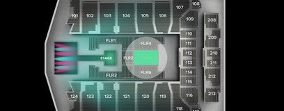 Seat view from Floor