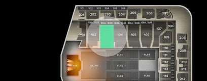 Seat view from Lower