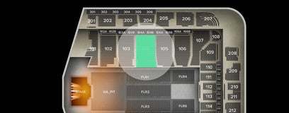 Seat view from Lower