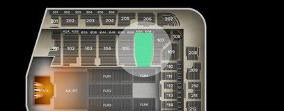 Seat view from Lower