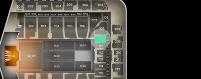 Seat view from Lower