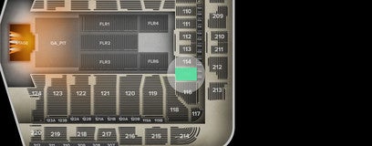 Seat view from Lower