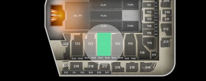 Seat view from Lower