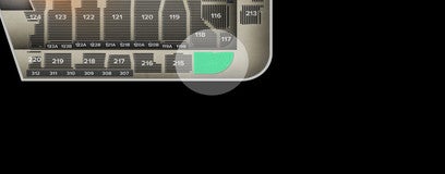 Seat view from Upper