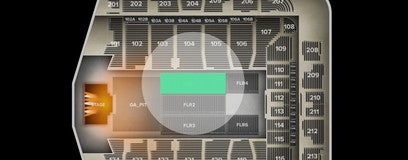 Seat view from Floor