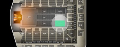 Seat view from Floor