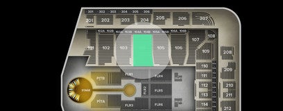 Seat view from Lower