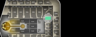 Seat view from Lower