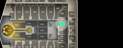 Seat view from Lower