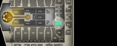 Seat view from Lower