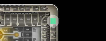 Seat view from Middle