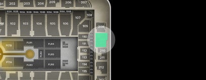 Seat view from Middle