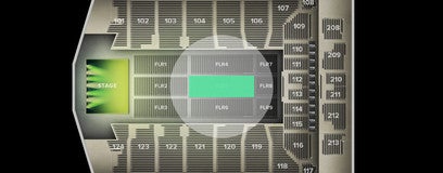 Seat view from Floor