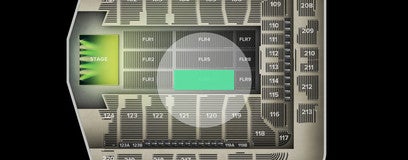 Seat view from Floor