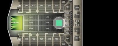 Seat view from Floor
