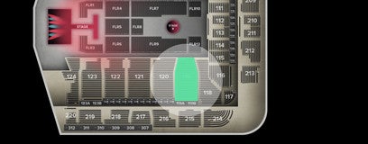 Seat view from Lower
