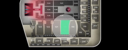 Seat view from Lower